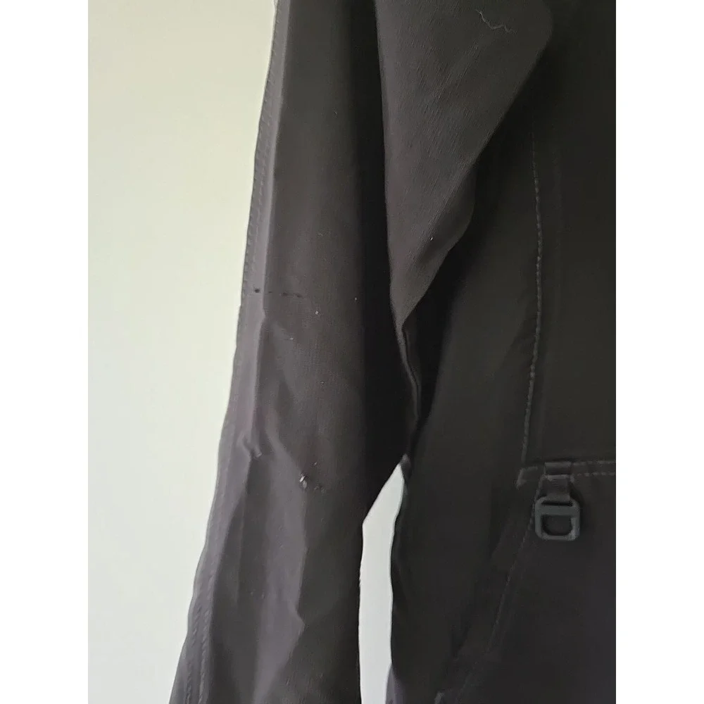 Carhartt Force Womens Full Zip Polyester Jacket Black Work Utility Coat Jacket M - Picture 3 of 10